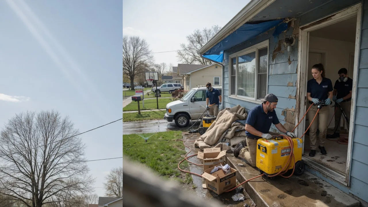 Basement Flood Cleanup in Bates City, MO near me